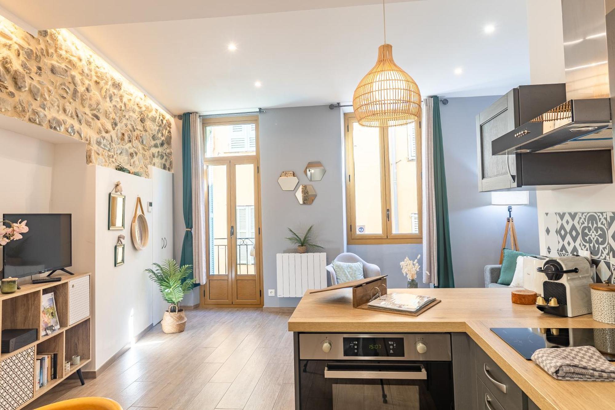 Le Mattoni 2 Apartment Menton Bagian luar foto