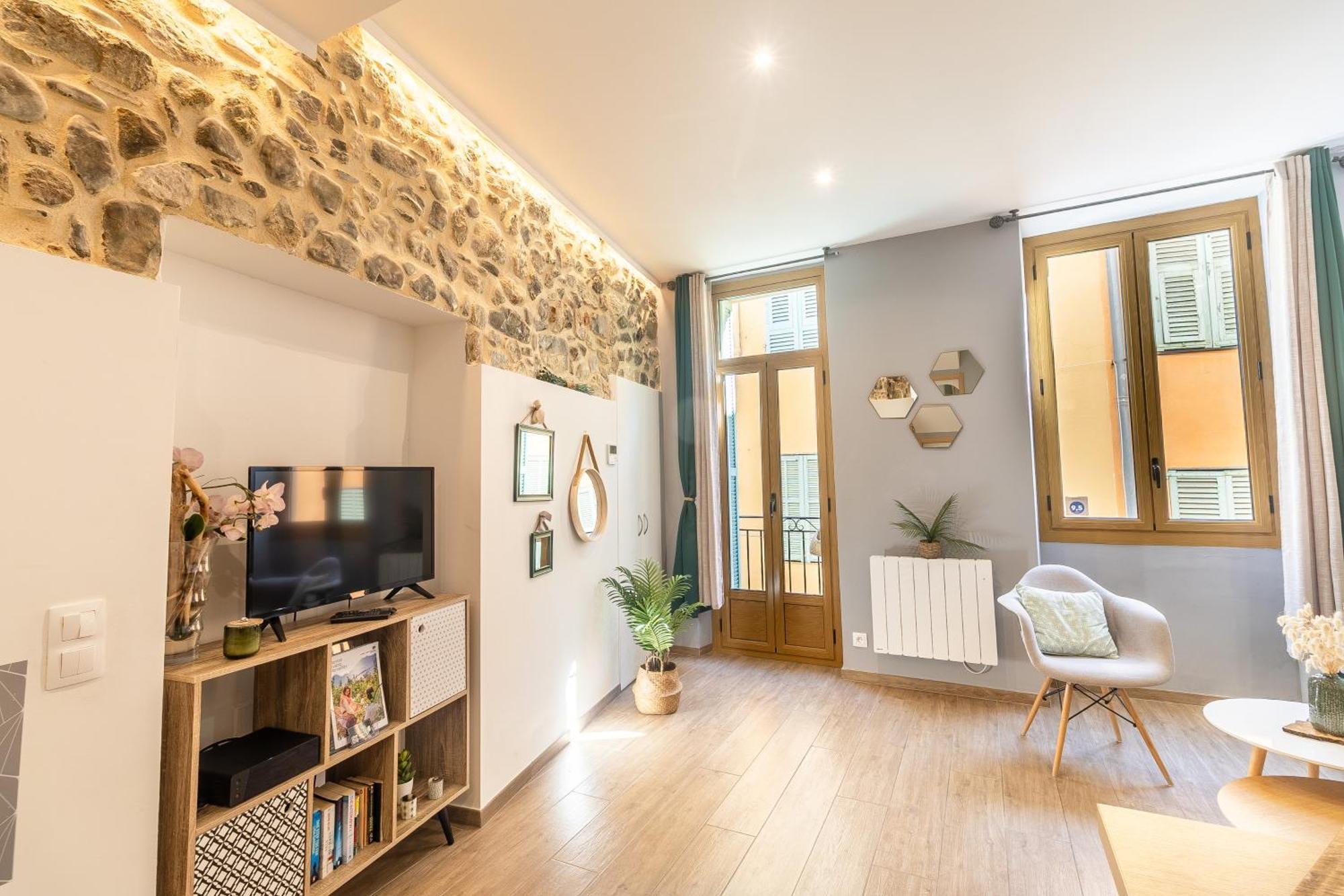 Le Mattoni 2 Apartment Menton Bagian luar foto